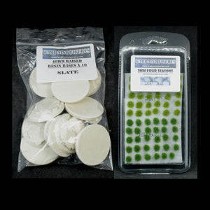 40mm Resin Slate Bases Basing Kit (Raised)