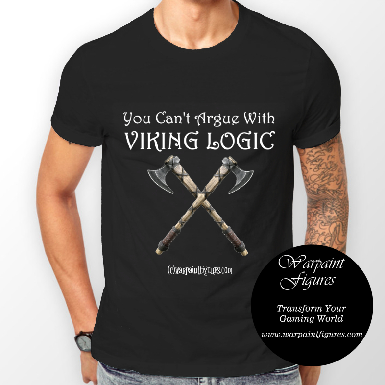 Men's Viking T Shirt - You Can't Argue with Viking Logic