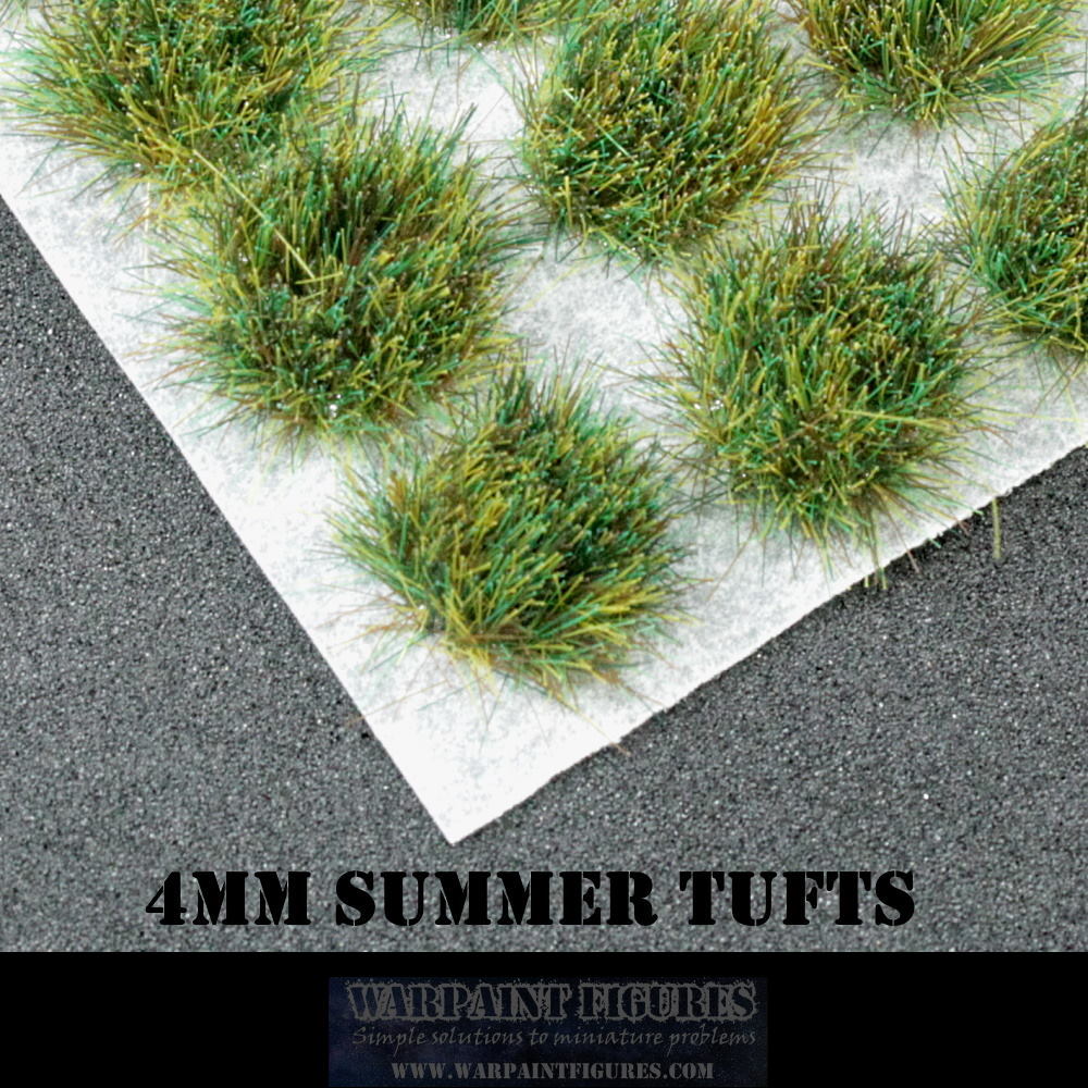 120 x 4mm Summer Self Adhesive Static Grass Tufts