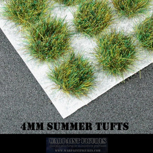 WPF 120 x 4mm Summer Static Grass Tufts - Warhammer 40K, Age Of Sigmar, Kings Of War, Bolt Action and more