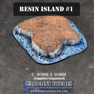 Resin Naval Island #1