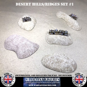 Desert Terrain Hill/Ridges Set #1
