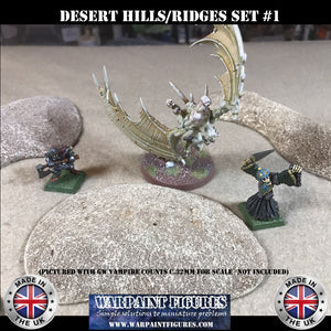 Desert Terrain Hill/Ridges Set #1